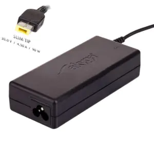Carregador p/ Portátil Lenovo / IBM - 20V 4.5A 90W [Slim Tip USB aka Square Yellow]