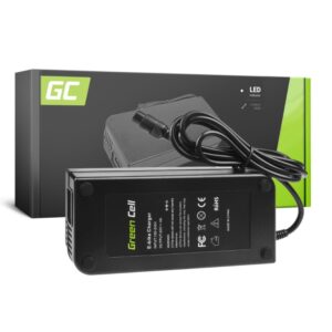 Carregador de Baterias E-Bike Trotinete Scooter 36V - 42V 4A [GX16 3P] - Green Cell