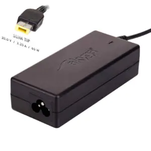 Carregador p/ Portátil Lenovo - 20V 3.25A 65W [Slim Tip USB aka Square Yellow]