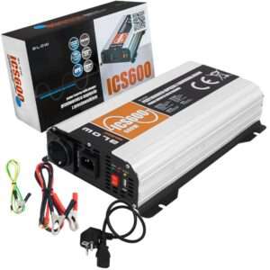 Inversor 12V-230V 600W Onda Pura