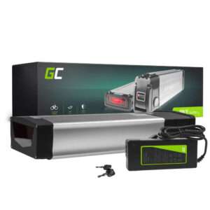 Bateria E-Bike Fina Rack 48V 20Ah + carregador - Green Cell