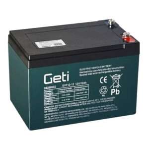 Bateria Chumbo Gel AGM VRLA 12V 12Ah p/ mota elétrica 6-DZM-12
