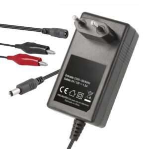 Carregador de Baterias de Chumbo 6-12V 1.5A