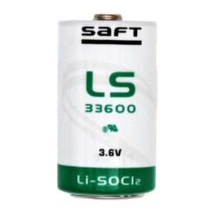 Pilha Lítio LS33600 3.6V 17000mAh SAFT