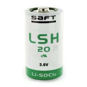 Pilha Lítio H20 3.6V 13000mAh SAFT