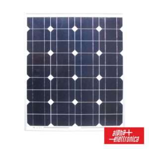 Painel solar Fotovoltaico 24.3V 50W Silicio Monocristalino ALPHA