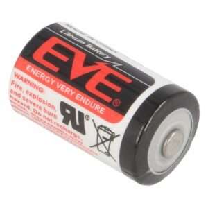 Pilha Lítio 1/2AA ER14250 3.6V C/ Fios 1200mA EVE