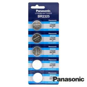 Pilha Lítio Botão BR2325 3V 5x PANASONIC
