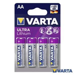 Pilha Lithium LR6/AA 1.5V 4x Blister VARTA