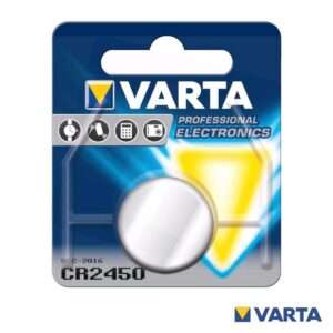 Pilha Lithium Botão CR2450 3V Blister VARTA