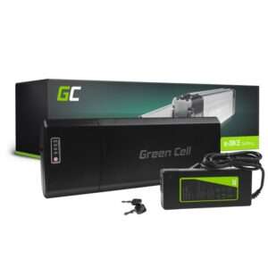 Bateria E-Bike 24V 13Ah Rack + carregador - Green Cell