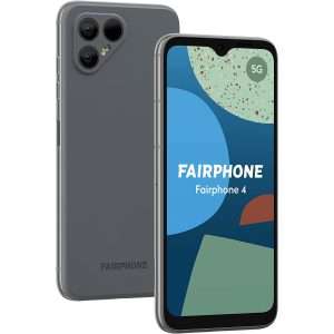 Fairphone 4 Dual-SIM 6GB / 128GB, cinzento - Smartphone Modular