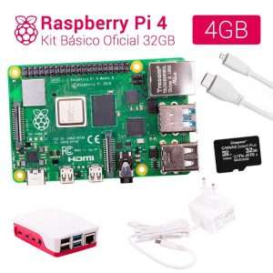 Raspberry Pi 4 4GB Official Basic Kit 32GB