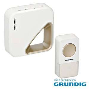 Campainha S/ Fios c/ 1 Receptor 36 Melodias GRUNDIG