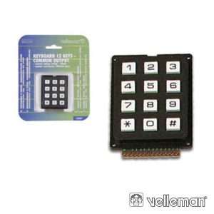 TECLADO 12 TECLAS C/ SAÍDA COMUM BLISTER VELLEMAN