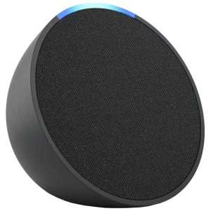 Coluna Inteligente Alexa Echo Pop (Preto Antracite) - AMAZON