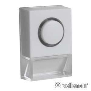 CAMPAINHA C/ PLACA IDENTIFICAÇÃO ILUMINADA VELLEMAN