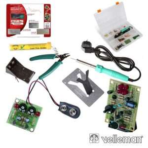 KIT INICIAÇÃO ELECTRÓNICA C/ SOLDADURA VELLEMAN