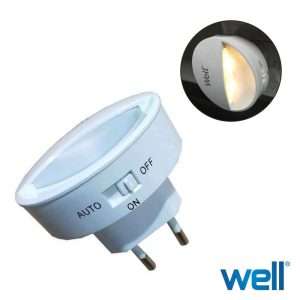 Luz de Presença LED 230V C/ Interruptor E Sensor WELL