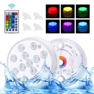 Conjunto 2 Luzes de Presença LED RGB Submersíveis