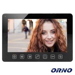 Intercomunicador C/ Ecrã 7" Preto ORNO