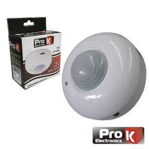 SENSOR DE PRESENÇA PIR TECTO 220V 360º PROK