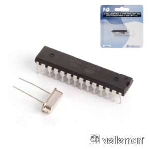 MICROCONTROLADOR ATMEGA328P C/ CRISTAL 16MHz VELLEMAN