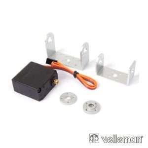 KIT SERVO DUPLO EIXO DIGITAL P/ ROBOT VELLEMAN