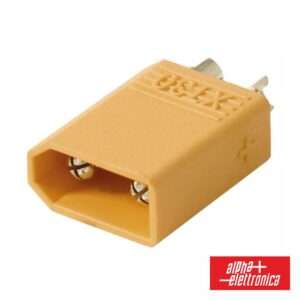 Ficha XT30 Macho P/ Bateria ALPHA