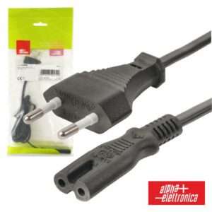 Cabo Alimenta??o AC Plano / Tipo 8 Iec C7 3m