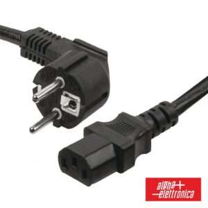 CABO ALIMENTA??O SCHUKO MACHO 3P / IEC C13 F?MEA 1.5M PRETO