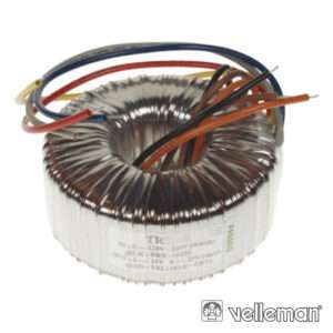TRANSFORMADOR TOROIDAL 300VA 2x12V / 2x12.50A VELLEMAN