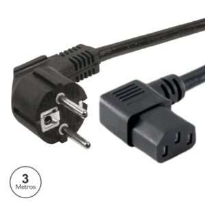 CABO ALIMENTA??O SCHUKO MACHO 3P / IEC C13 F?MEA 3M EDH