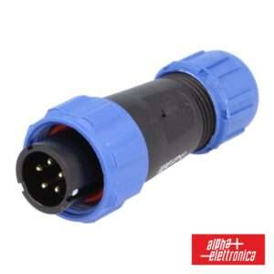 FICHA ALIMENTA??O MACHO 5P 5A INDUSTRIAL ? PROVA ?GUA IP68