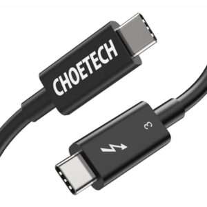 Cabo USB-C Macho / USB-C Macho 0.8m PD 5A 100W
