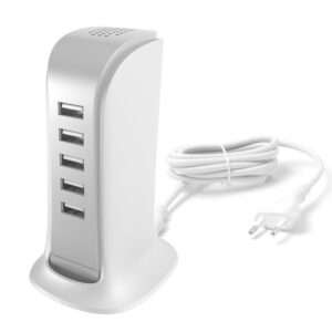 Carregador de Mesa C/ 5x USB-A 25W DUDAO
