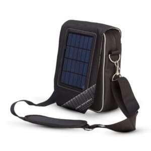 BOLSA TRANSPORTE C/ PAINEL SOLAR E POWERBANK 2000MA A-SOLAR