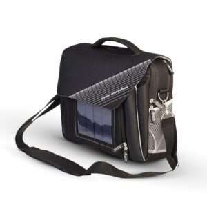 MALA P/ PORT?TIL C/ PAINEL SOLAR E POWERBANK 2000MA A-SOLAR