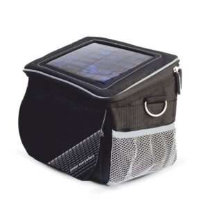 BOLSA TRANSPORTE C/ PAINEL SOLAR E POWERBANK 2000MA A-SOLAR