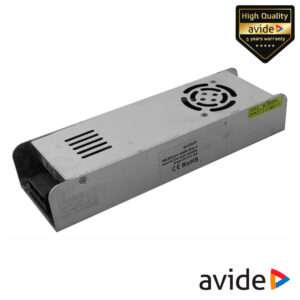 Fonte de Alimenta??o Industrial Slim 12V 360W 30A IP20 AVIDE