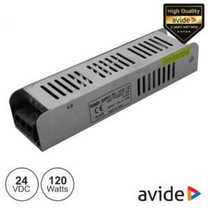 Fonte De Alimenta??o Industrial Slim 24V 120W IP20 AVIDE