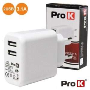 ALIMENTADOR COMPACTO COMUTADO 2 USB 5V 3.1A 15W