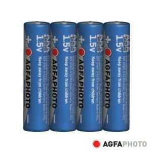 Pilha Alcalina L03/AAA 1.5V 4x POWER AGFAPHOTO