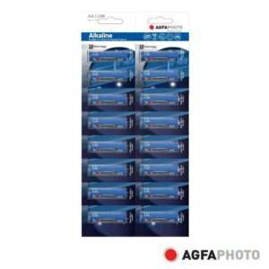 Pilha Alcalina LR6/AA 1.5V 16x Blister POWER AGFAPHOTO