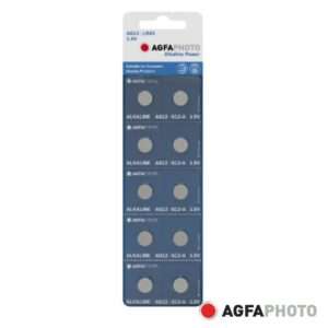 Pilha Bot?o Alcalina AG12 1.5V 10x Blister AGFAPHOTO