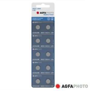 Pilha Bot?o Alcalina AG13 1.5V 1x Blister AGFAPHOTO