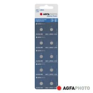 Pilha Bot?o Alcalina AG1 1.5V 10x Blister AGFAPHOTO
