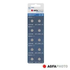 Pilha Bot?o Alcalina AG7 1.5V 10x Blister AGFAPHOTO