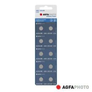 Pilha Bot?o Alcalina AG8 1.5V 10x Blister AGFAPHOTO