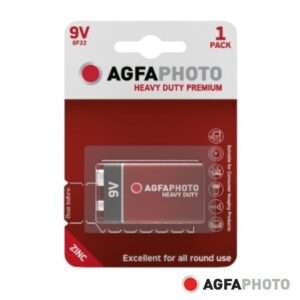 Pilha Zinco-Carv?o 6R6/9V 9V 1x Blister AGFAPHOTO